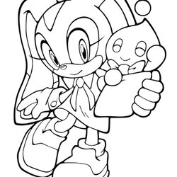Terrific Get This Sonic Coloring Pages Free Printable Teddy Outstanding Cartoon Fit