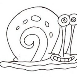 Superlative Characters Coloring Pages Home Snail Plankton Popular