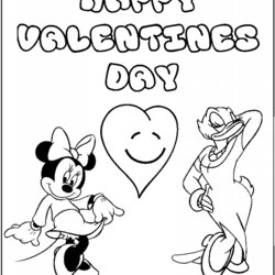 Sterling Free Printable Valentine Coloring Pages For Kids Valentines Disney Minnie Daisy Fun Color Facial