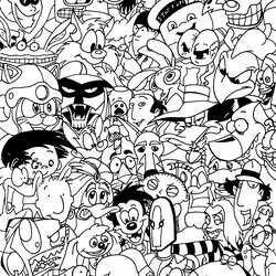 Pin On Coloring Pages Cartoon Cartoons Sheets Printable Book Kids Adult Popular Drawings Easy Colouring