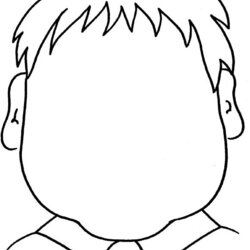 Kids Fun Coloring Pages Of Faces