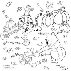 Smashing Disney Fall Coloring Pages Printable Walls Pooh Winnie Sheets Thanksgiving Mandala Mandalas Elsa No