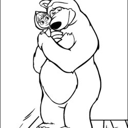 Legit And The Bear Coloring Pages Color Print Episodes