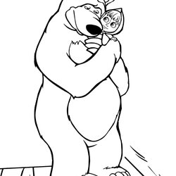 Swell And The Bear Coloring Me Er Om Ck