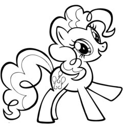 Preeminent My Little Pony Coloring Pages Pinkie Pie