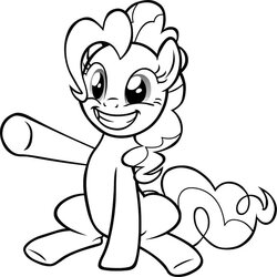 Superlative Pinkie Pie Coloring Pages Best For Kids Printable