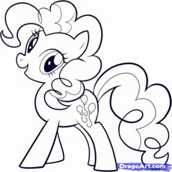 Cool Pinkie Pie Coloring Page Home Popular Pony