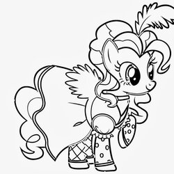 Peerless Free Pinkie Pie Pony Coloring Pages Download Little Library Chip Potato