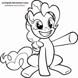 Brilliant Free Pinkie Pie Pony Coloring Pages Download Little Big Smile Color Sheets Pumpkin Class Colouring