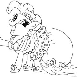 Splendid Happy Pinkie Pie My Little Pony Coloring Page Printable Pages Print Color Book Prints