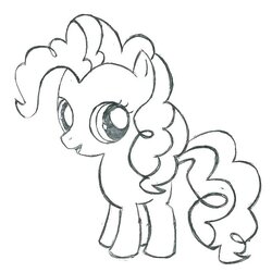 Superior My Little Pony Coloring Pages Pinkie Pie At Free Baby Printable Rainbow Color Dash Cutie Drawing
