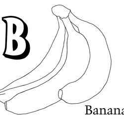 Superlative Banana Coloring Pages To Download And Print For Free Fruits Fruit Vegetables Vegetable