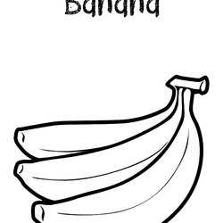 Champion Coloring Pages Banana Home Color Bananas Printable Kids Fruits Print Comments Popular Library