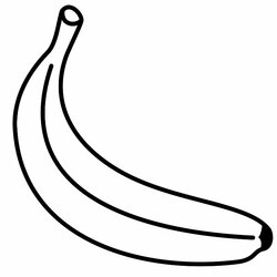 Supreme Banana Coloring Pages To Download And Print For Free Bananas Outline Template Kids Fruit Apples Apple