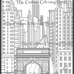 Download New York City Coloring Page