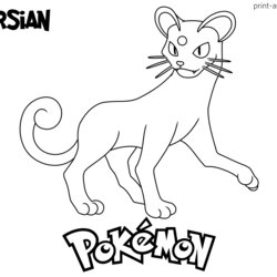 Terrific Pokemon Coloring Pages Print And Color
