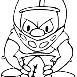 Excellent Printable Football Coloring Pages For Kids Girls