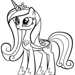 Coloring Pages Printable My Little Pony Home Color Popular