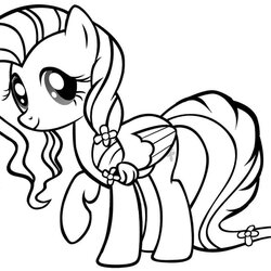 High Quality My Pony Free Coloring Pages Home