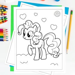 Marvelous Family And Parenting Free My Little Pony Printable Coloring Pages Square