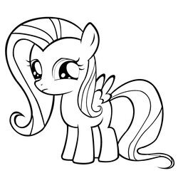 Splendid Pony Coloring Pages Free Download On Little