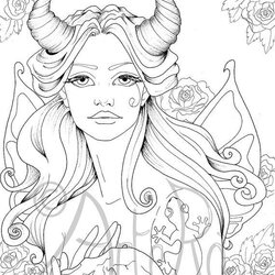 Image Result For Fairy Coloring Pages Adults Colouring