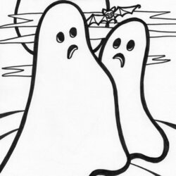 Matchless Free Printable Ghost Coloring Pages For Kids Ghosts Halloween Clip
