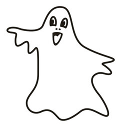 No Spooky Ghost Coloring Pages Print Color Craft Printable Halloween Sheet Related Posts Cute