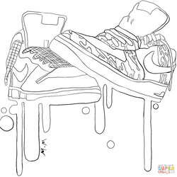 Champion Great Photo Of Nike Coloring Pages Printable Sneakers Fit