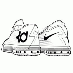 Fantastic Nike Coloring Pages Home Fit