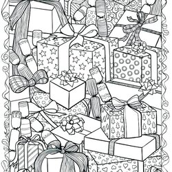 Terrific Winter Coloring Pages For Adults Best Kids Presents