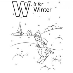 Free Coloring Pages In For Adults Winter Page