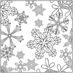 Out Of This World Winter Coloring Pages For Adults Best Kids Wonderland Printable Snowflake Adult Books Print